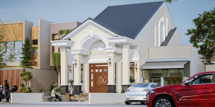 Nhà trệt đẹp 6x20m