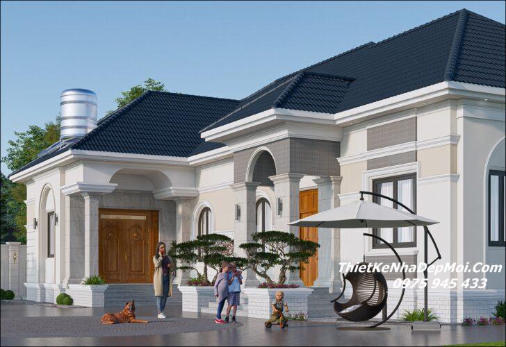 Hoá giải xây nhà mái Nhật cấp 4 chữ L cho tuổi Kỷ Dậu 1969 