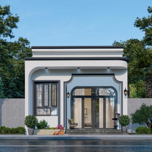 Mặt tiền nhà ống đẹp diện tích nhỏ 50m2