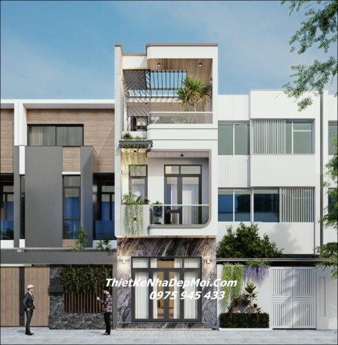 Sửa chửa nhà phố liền kề gí rẻ 3 tầng mặt tiền 4m 