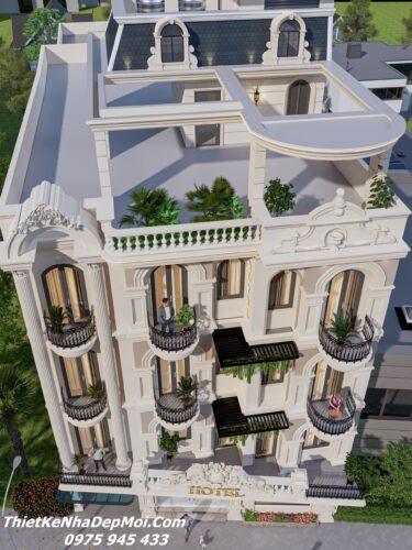 Kiến trúc sư thiết kế khách sạn kiểu Pháp uy tín tại Việt Nam 
