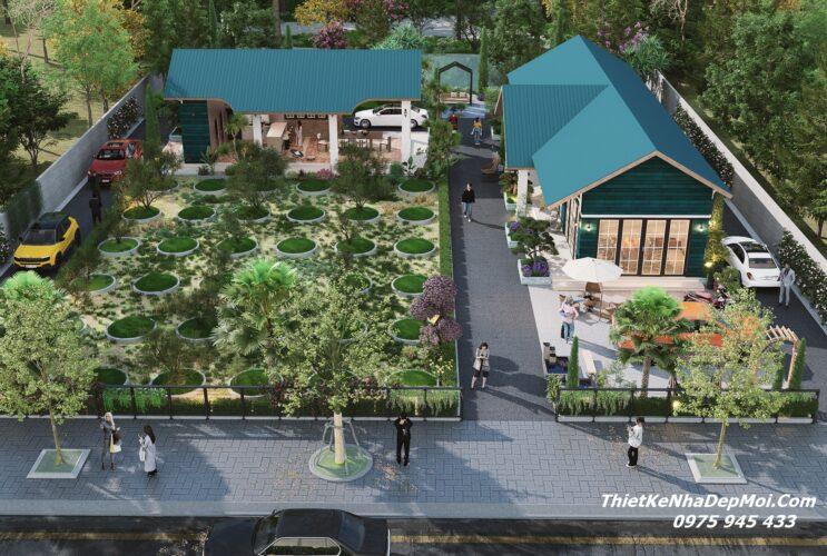 Mẫu nhà vườn cấp 4 mái Thái đơn giản ở quê 2026 