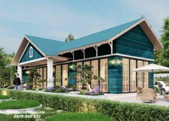 Mẫu thiết kế nhà vườn cấp 4 sinh Thái nghỉ dưỡng Những phong cách kiến trúc nhà vườn ở quê Viêt Nam