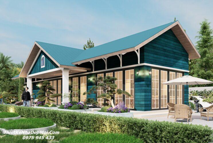 Những phong cách kiến trúc nhà vườn ở quê Viêt Nam 