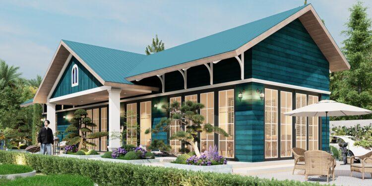 Những phong cách kiến trúc nhà vườn ở quê Viêt Nam