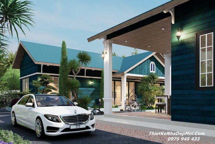 Nhà cấp 4 không gian mở 