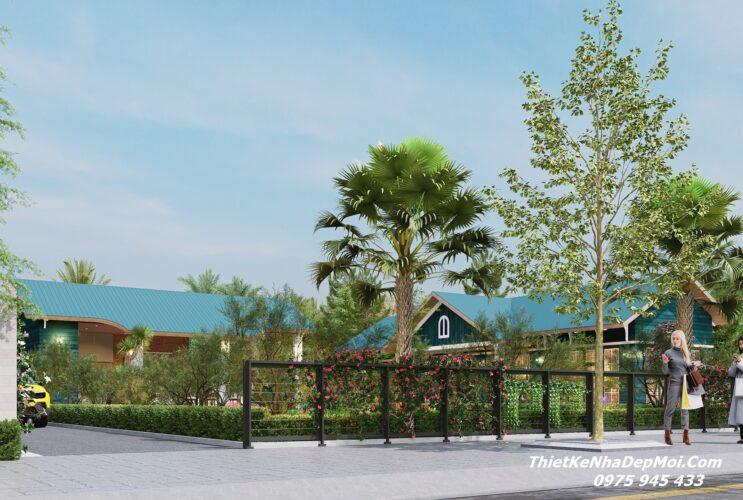 Mẫu nhà mái Thái đẹp cấp 4 đơn giản mới ở quê phong cách hiện đại chi phí tiết kiệm nhất 