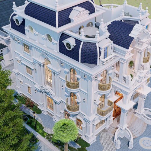 Thiết kế biệt thự 1000m2 