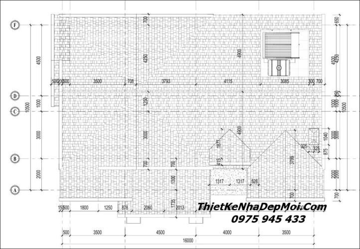 Kiến trúc nhà mái Thái sân vườn kỹ thuật thi công xây dựng 