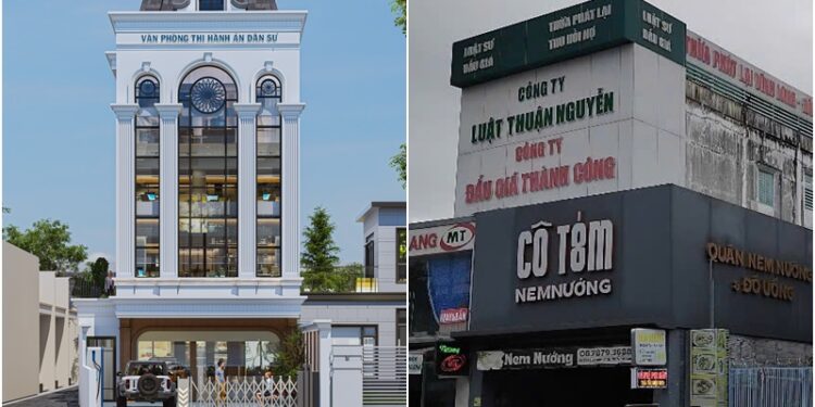 Hình ảnh thiết kế cải tạo toà nhà văn phòng cũ thành mới năm 2026