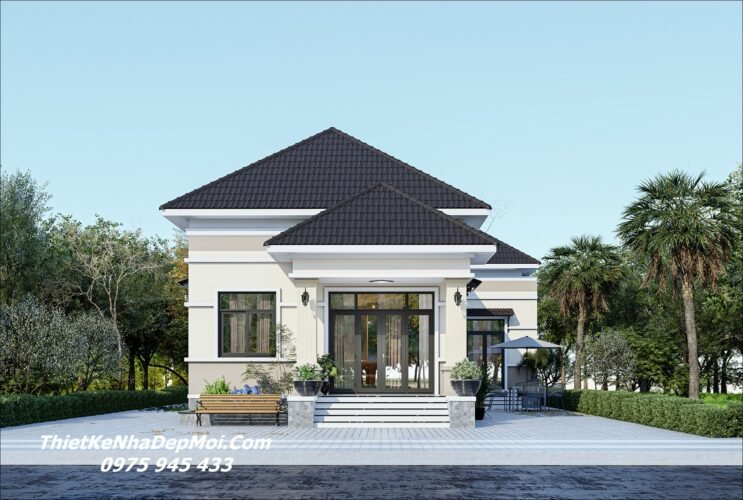 Điểm danh những mẫu nhà mái Nhật đẹp ở quê HOT nhất xu hướng 2026 - 2027 Nhà cấp 4 mái Nhật đẹp ở quê diện tích 9x16m