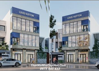 Thiết kế shop kinh doanh 84m2 giá rẽ
